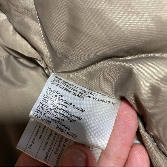 WOODS Winter Laila Down and Feather Filled Parka Sz Small - Picture 9 of 12